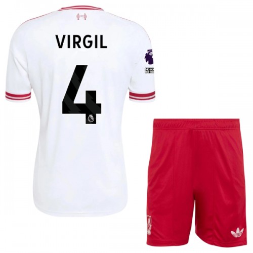 Ensemble Maillot Liverpool Virgil 4 Exterieur 2026-27 Enfant Ensemble Maillot Liverpool Virgil 4 Exterieur 2026-27 Enfant